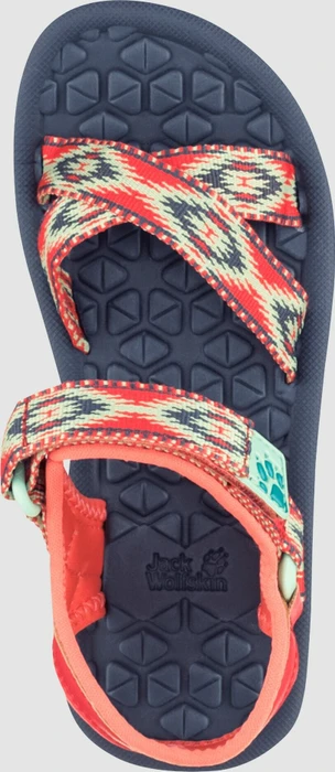 Jack Wolfskin Zulu K rot/blau (Junior)