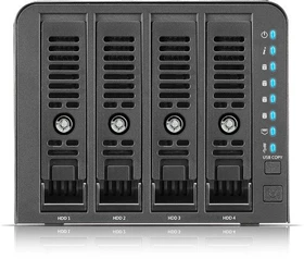 Thecus N4350, 1GB RAM, 1x RJ-45 1000Base-T, 2x USB-A 3.0