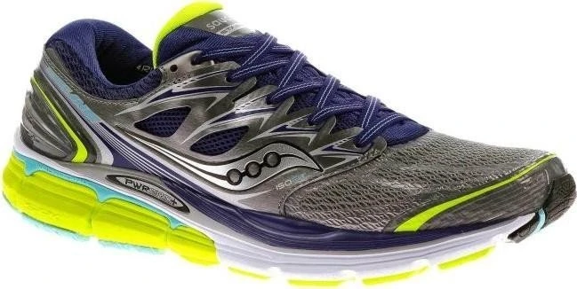Saucony Hurricane Iso grey/twilight/citron (Damen)