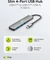 Wentronic goobay Slim 4-Port USB-Hub, 1x USB-C 3.0/3x USB-A 3.0, USB-C 3.0 [Stecker] Vorschaubild