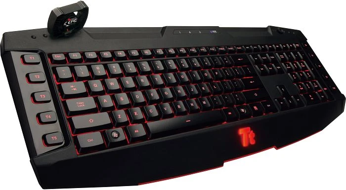 Tt esports Challenger Pro Gaming Keyboard, USB, US
