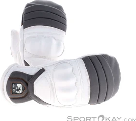 Hestra Impact Racing Mitt Skihandschuhe white/flame red