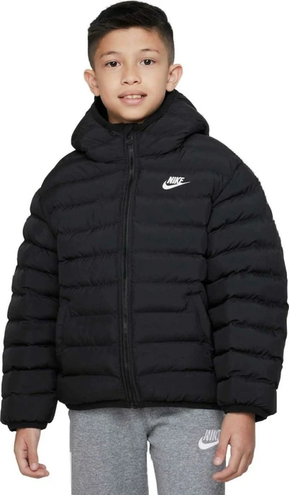 Nike Sportswear Lightweight Funktionsjacke schwarz/weiß (Junior)