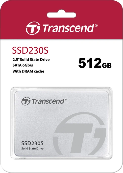 Transcend SSD230S 512GB, 2.5" / SATA 6Gb/s