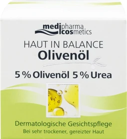 Dr. Theiss medipharma cosmetics Haut in Balance 5% Olivenöl 5% Urea Gesichtspflege, 50ml