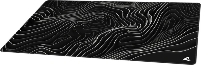 Sharkoon Skiller SGP40 D15, Mouse Mat, 1000x500mm, Topographic Map schwarz/weiß