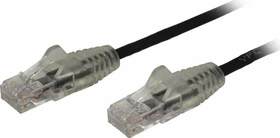 StarTech Slim RNS Patchkabel, Cat6, U/UTP, RJ-45/RJ-45, 2.5m, schwarz