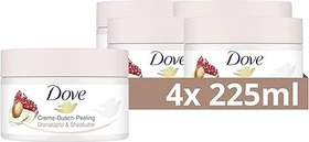 Dove Granatapfel und Sheabutter Dusch-Peeling, 900ml (4x 225ml)