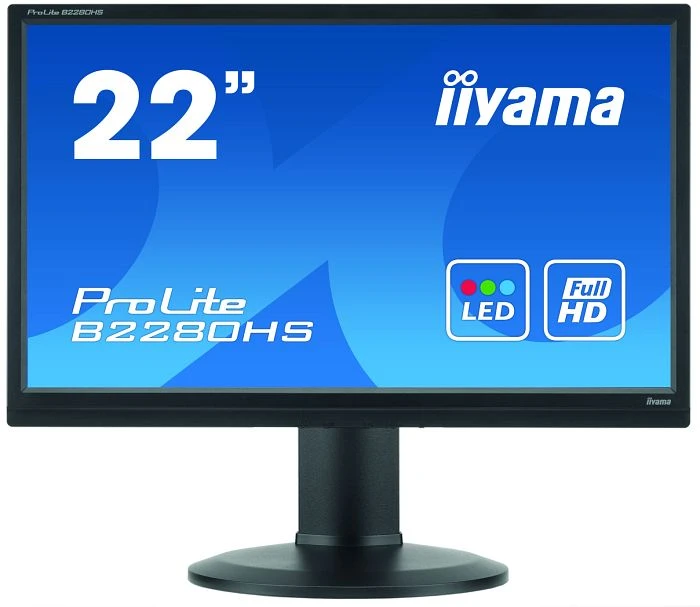 iiyama ProLite B2280HS-B1, 21.5"