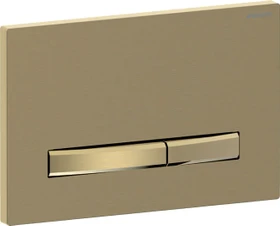 Geberit Sigma50 Betätigungsplatte messing/messing