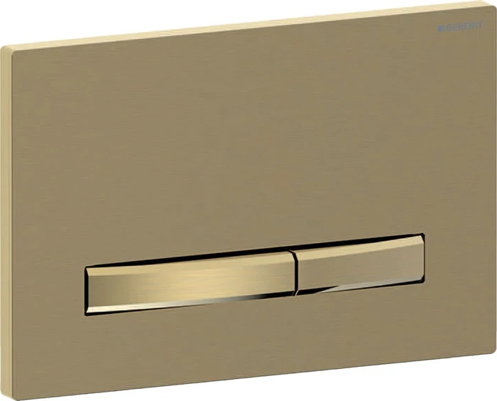 Geberit Sigma50 Betätigungsplatte messing/messing
