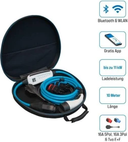 DiniTech NRGkick 16A light Optimal Set, 10m Ladekabel