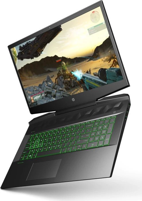 HP Pavilion Gaming 15-dk0206ng, Shadow Black, Core i5-9300H, 8GB RAM, 512GB SSD, GeForce GTX 1650, DE