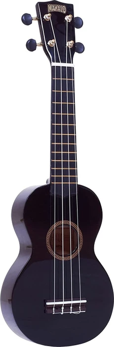 Mahalo Rainbow Series Soprano Ukulele Black