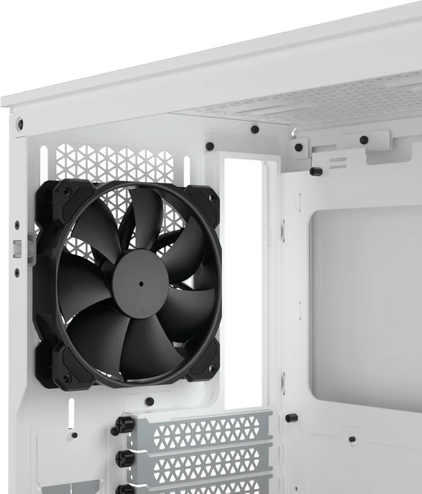 Corsair 4000D Airflow, weiß, Glasfenster