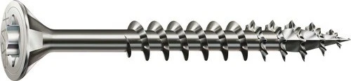 Spax Edelstahl rostfrei A2 4CUT T-STAR plus T20 Universalschraube, 5x80mm, 50 Stück