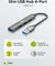 Wentronic goobay Slim 4-Port USB-Hub, 1x USB-A 3.0/3x USB-A 2.0, USB-A 3.0 [Stecker] Vorschaubild