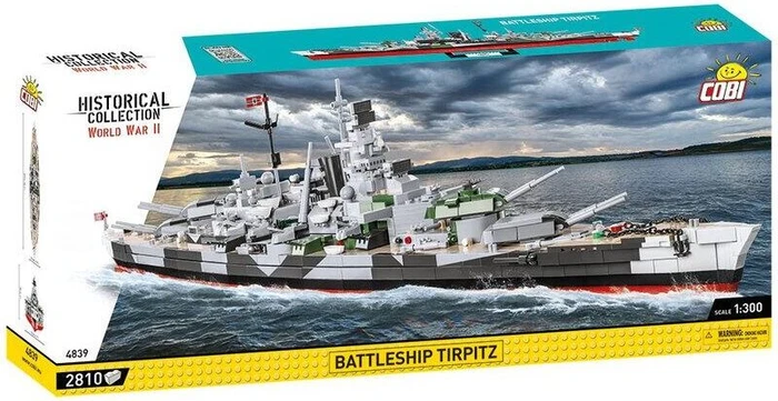 Cobi Historical Collection WW2 Battelship Tirpitz (4839)