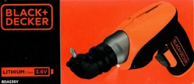 Black&Decker CS3652LCAT Akku-Schrauber inkl. Akku 1.5Ah + Zubehör