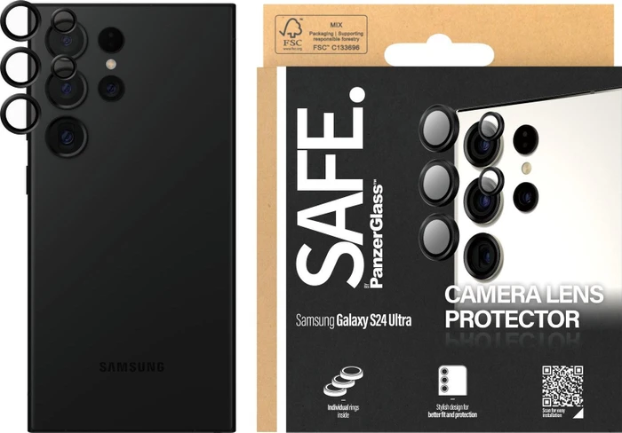PanzerGlass Safe Camera Lens Protector für Samsung Galaxy S24 Ultra