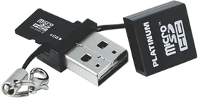 BestMedia Platinum R11 4GB USB-Kit, Class 6