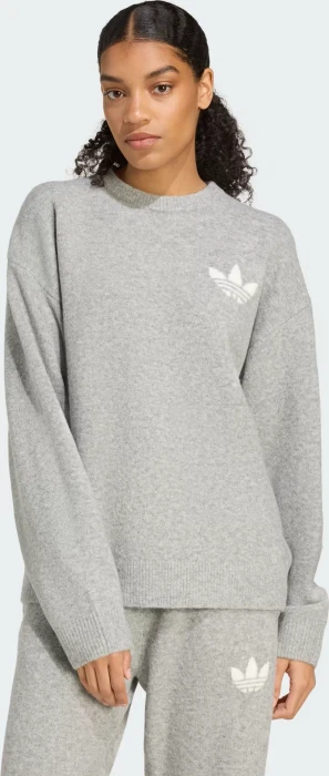 adidas Athletic Dept Sweatshirt medium grey heather (Damen)