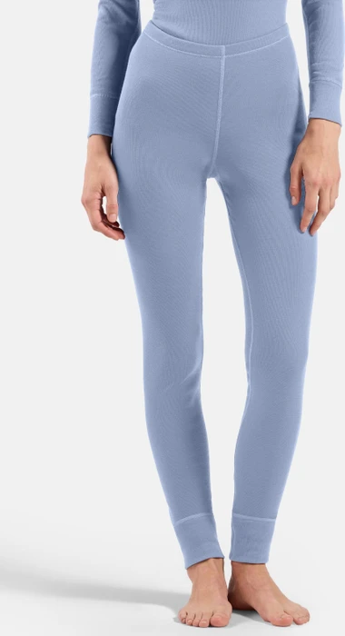 Odlo Active Warm Baselayer Tights Hose lang blue heron (Damen)