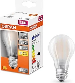 Osram Ledvance Retrofit Classic A 40 4W/827 E27 FR, 6 Stück