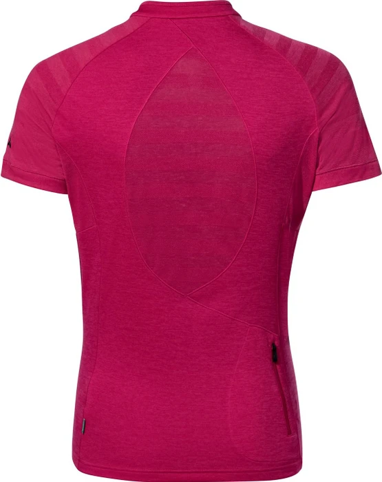 Vaude Tamaro III Shirt Trikot kurzarm crimson red uni (Damen)