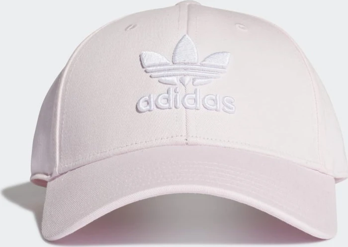 adidas Trefoil Baseball Kappe clear pink