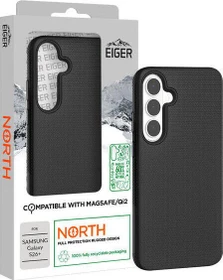 Eiger North Folio Magsafe Case für Samsung Galaxy S26+ schwarz