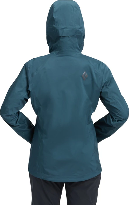 Black Diamond FineLine Stretch Rain Shell Funktionsjacke midnight blue (Damen)