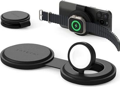 Satechi OntheGo 2-in-1 Charger schwarz