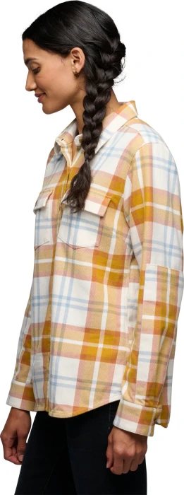 Black Diamond Project Twill Hemd langarm amber/off white (Damen)