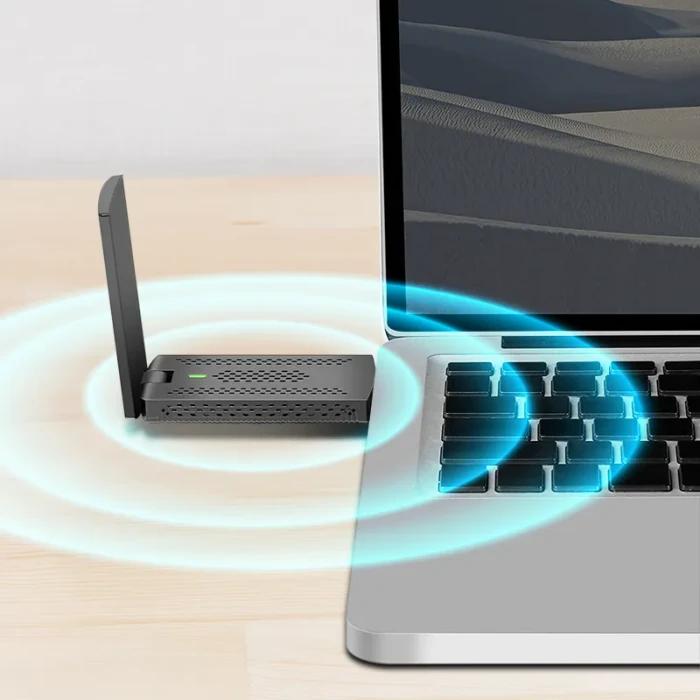 LogiLink Wi-Fi 6E WLAN Adapter, 2.4GHz/5GHz/5.8GHz WLAN, USB-A 3.0 [Stecker]