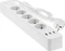 InLine Steckdosenleiste, 3x USB, Überspannungsschutz, Quick Charge, 5-fach, 1.5m, weiß Vorschaubild
