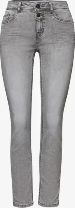 Street One Studio Slim Leg Jeans grey washed (Damen)