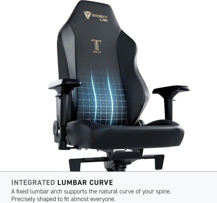Secretlab Titan Evo Lite SoftWeave Stoff, XL, schwarz