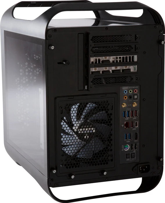 BitFenix Prodigy M 2022 ARGB, schwarz, Glasfenster