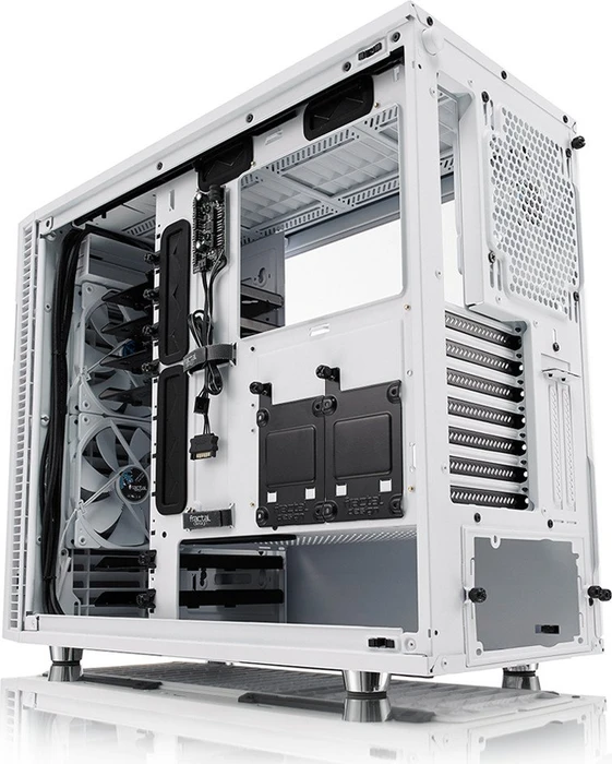 Fractal Design Define R6 White TG, Glasfenster, schallgedämmt