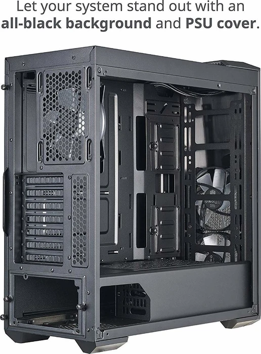 Cooler Master MasterBox MB500 TUF Gaming Edition, Glasfenster