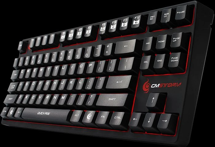 Cooler Master CM Storm Quick Fire Rapid, PS/2 &, MX Red, USB, DE