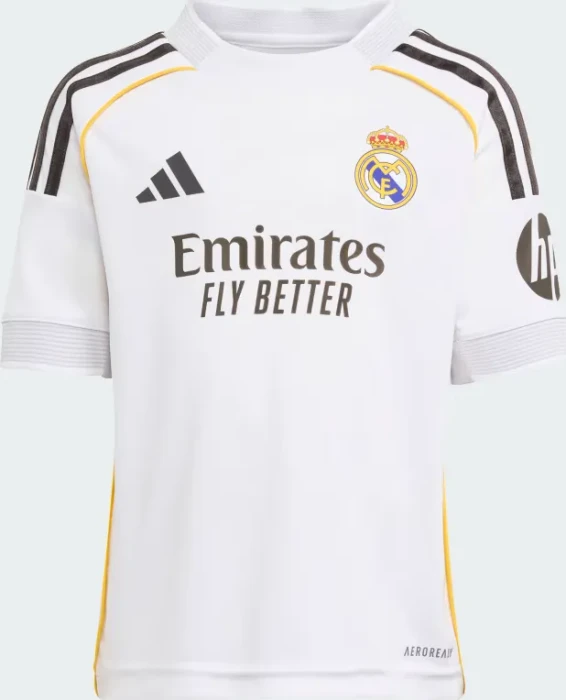 adidas Real Madrid 2025/2026 Heimausrüstung (Junior)