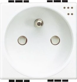 Bticino LivingLight Steckdose französischer Standard, weiß