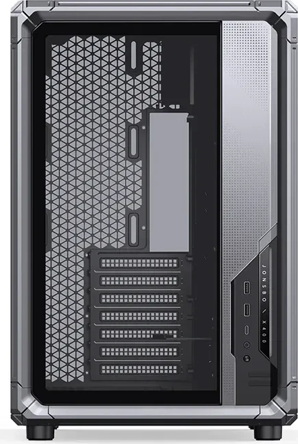 Jonsbo X400 Gray, Glasfenster