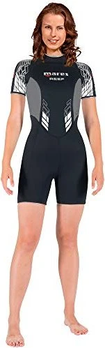 Mares Reef She Dives Shorty kurzarm 2.5/2.5mm schwarz/grau (Damen)