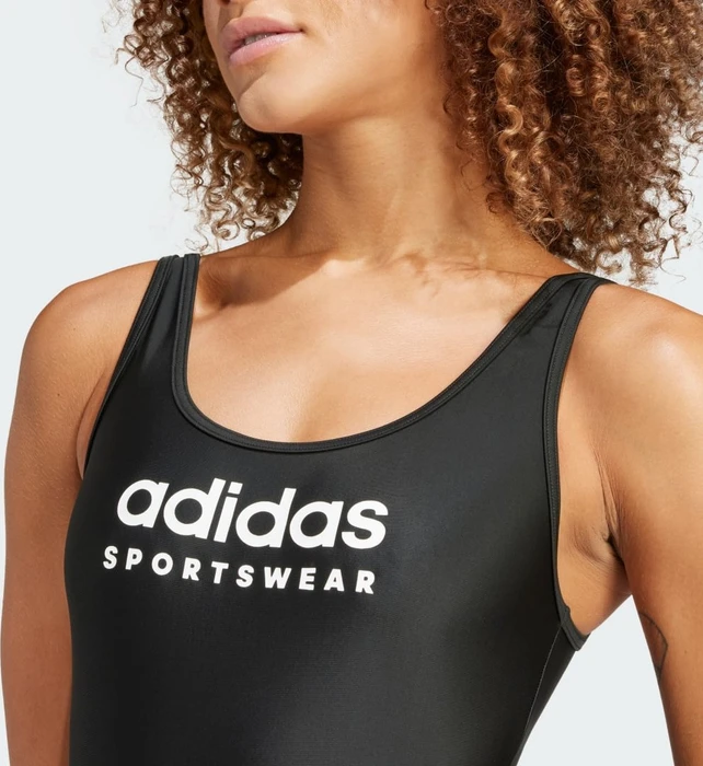 adidas Sportswear U-Back Badeanzug schwarz/weiß (Damen)