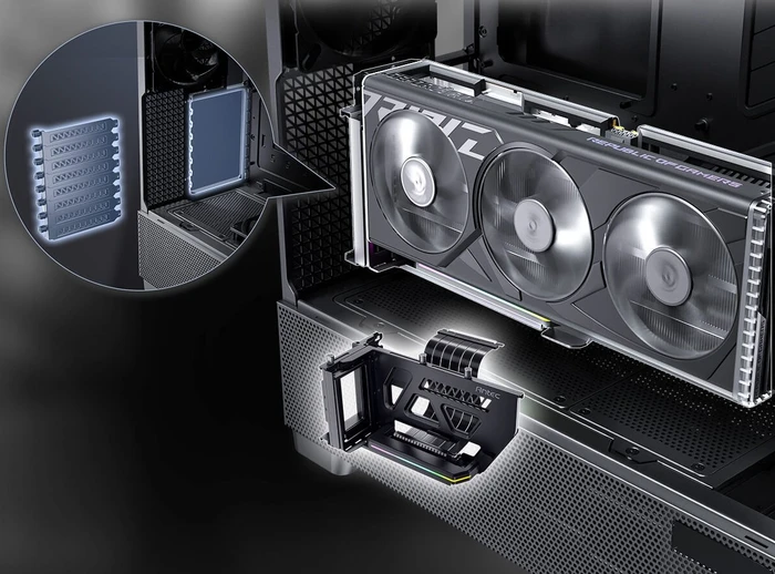 Antec Flux Pro, schwarz/braun, Glasfenster