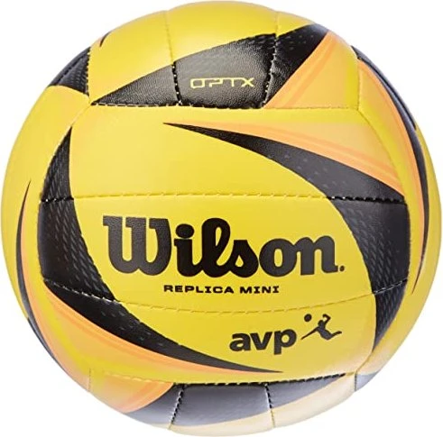 Wilson OPTX AVP Mini Beachvolleyball deflated bulk/yellow/black/orange