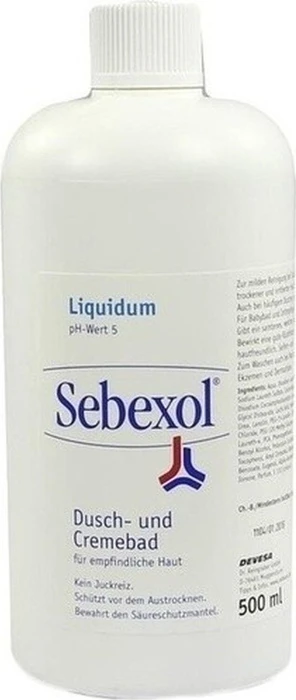 Devesa Dr. Reingraber Sebexol Liquidum pH-Wert 5 Dusch- und Cremebad, 500ml